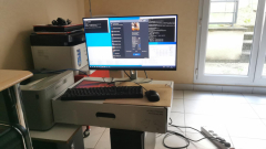 Le bureau de fortune pour les tests sur BFH