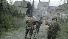 BAND OF BROTHERS Carentan - cabane en ruine